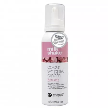 Milk Shake Colour Whipped Cream, pianka koloryzująca, light pink, 100ml