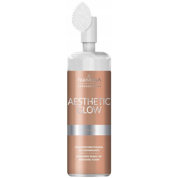 Farmona Professional Aesthetic Glow, ceramidowa pianka do demakijażu zapewniająca blask, 150ml