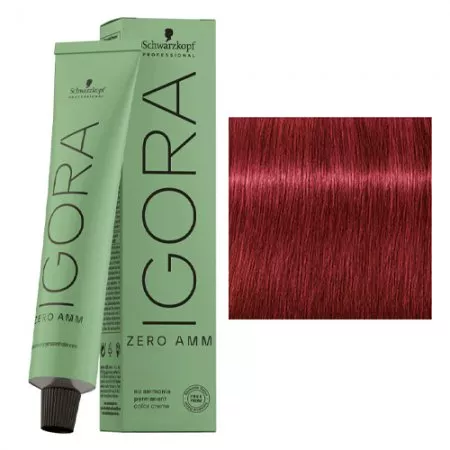 Schwarzkopf Igora Zero Amm, farba do włosów, 6-88, 60ml