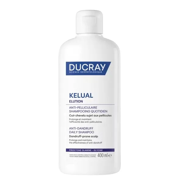 Ducray Kelual Elution delikatny szampon przywracający równowagę skórze głowy 400ml