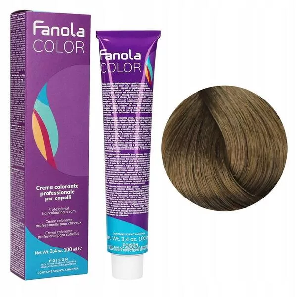 Fanola Color Cream, krem koloryzujący, 7.00, 100ml - brak opakowania