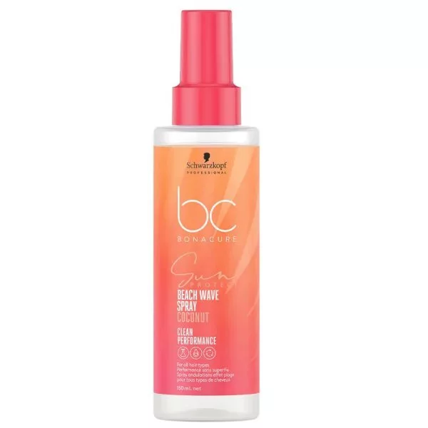 Schwarzkopf BC Sun Protect Beach Wave, mgiełka chroniąca przed słońcem do włosów w sprayu, 150ml