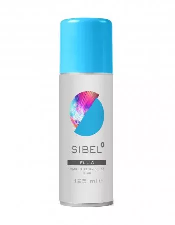 Sibel, koloryzujący spray do włosów, 125ml, neonowy niebieski