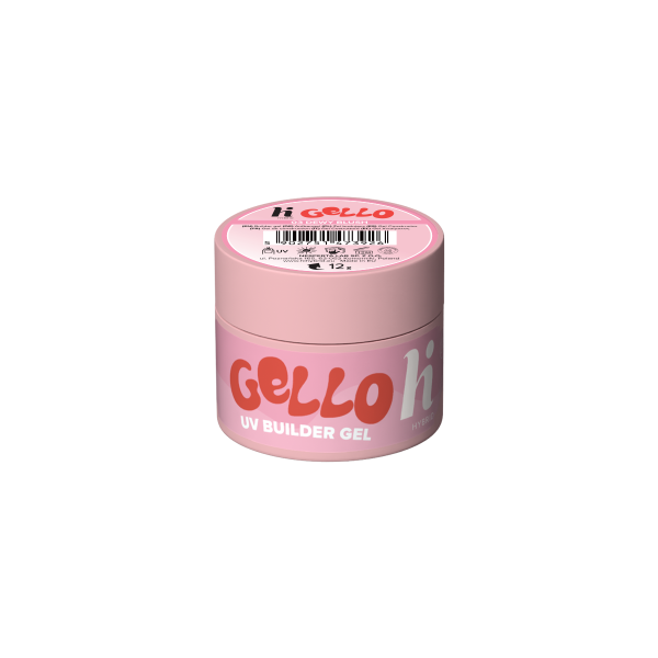 hi hybrid Gello, żel budujący do paznokci, #03 Dewy Blush, 12g 