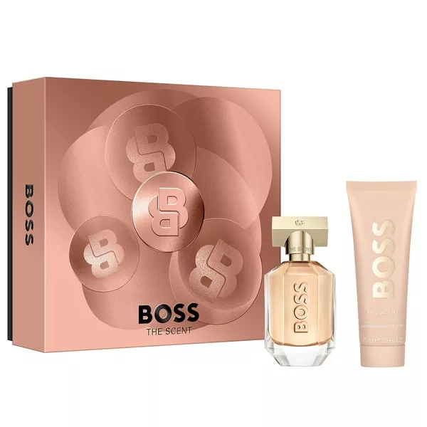 Hugo Boss The Scent For Her zestaw prezentowy: perfumy 50ml i balsam do ciała 75ml dla kobiet