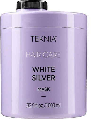 Lakme Teknia Silver, maska do włosów siwych i blond, 1000ml
