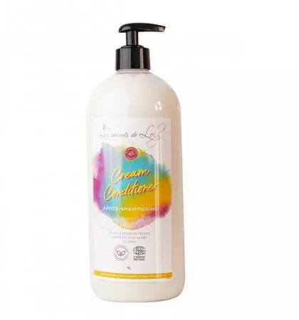 Les Secrets de Loly Cream Conditioner, odżywka do spłukiwania zapewniająca objętość i lekkość cienkim włosom, 1000ml