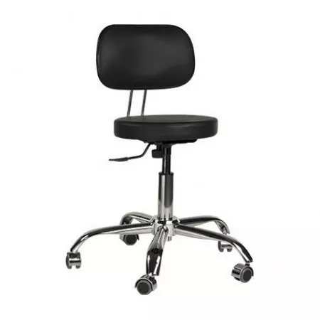 Hoker fryzjerski z oparciem Ayala HO-2 - dostępny w 48h