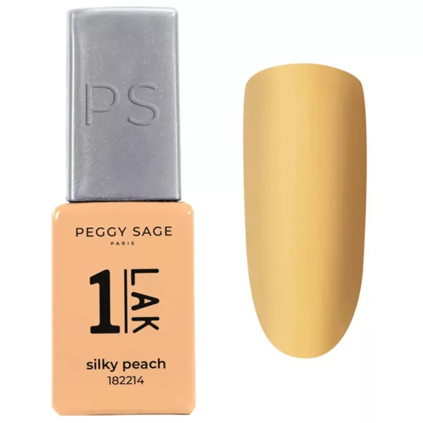 Peggy Sage One-LAK lakier hybrydowy 3w1, Silky Peach, 5ml