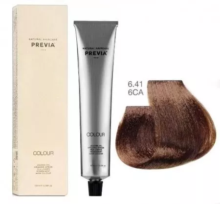 Previa Color, farba do włosów, 6.41, 100ml