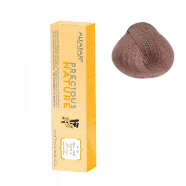 Alfaparf Milano Precious Nature Hair, farba bez amoniaku, 8 Beige Glace, 60ml