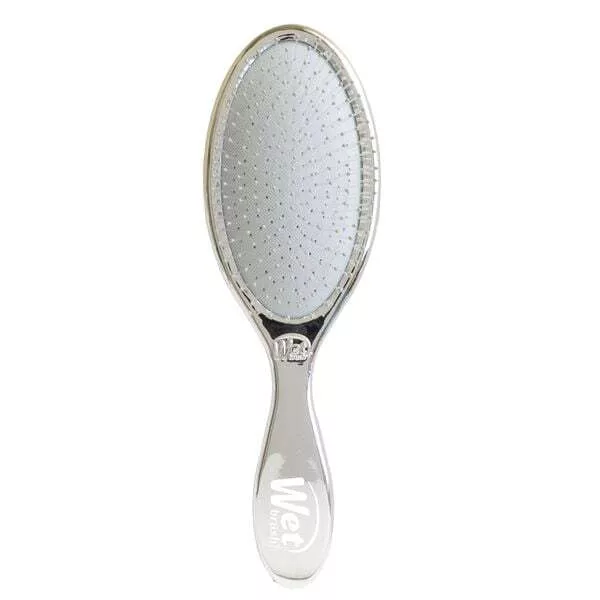 Wet Brush Festive Finish Detangler, szczotka do rozczesywania, srebrny