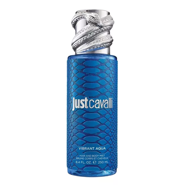 Roberto Cavalli Just Cavalli Vibrant Aqua mgiełka do włosów i ciała 250ml