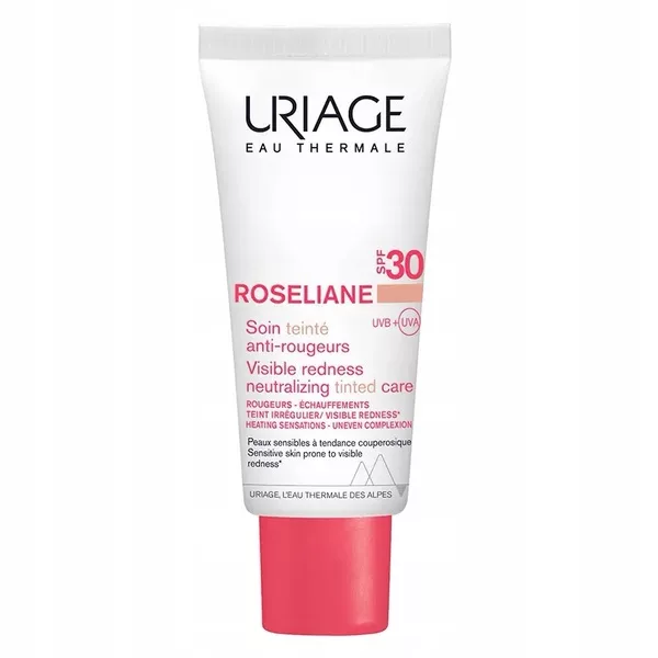Uriage Roseliane krem CC do cery naczynkowej SPF30 Medium 40ml
