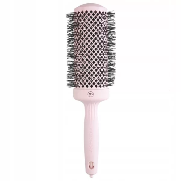 Olivia Garden Expert Blowout Speed Wavy Bristles Pastel Pink, szczotka do włosów, 55mm, ref. 203ID2224