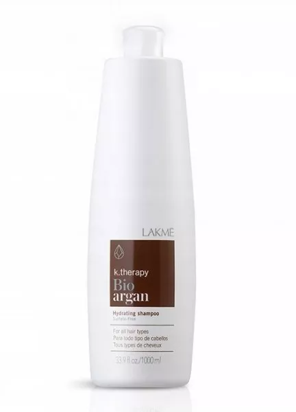 Lakme K.Therapy Bio Argan, głęboko nawilżający szampon do włosów suchych, 1000ml