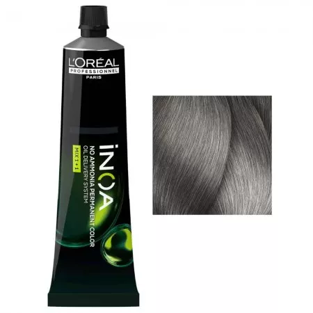 Loreal Inoa, farba do włosów w kremie bez amoniaku, 8.11, 60g