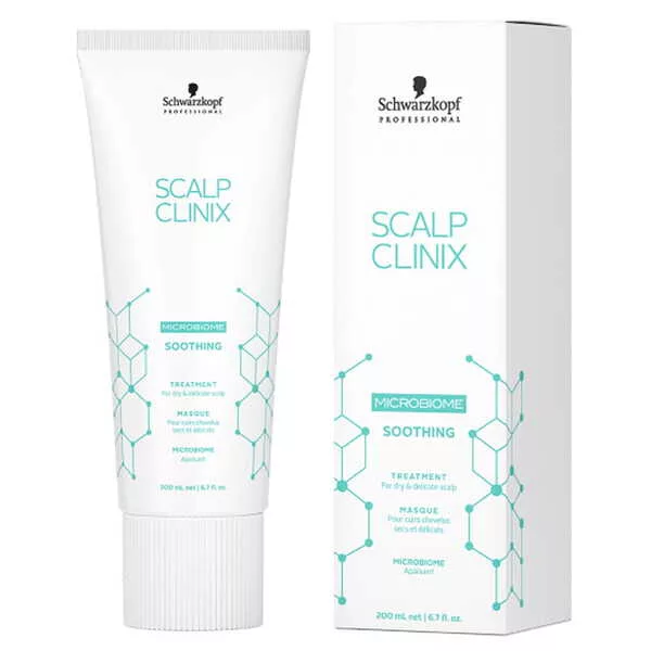 Schwarzkopf Scalp Clinix Soothing, maska kojąca do wrażliwej skóry głowy, 200ml