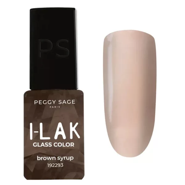 Peggy Sage I-LAK Glass Color, lakier hybrydowy, Brown Syrup, 5ml