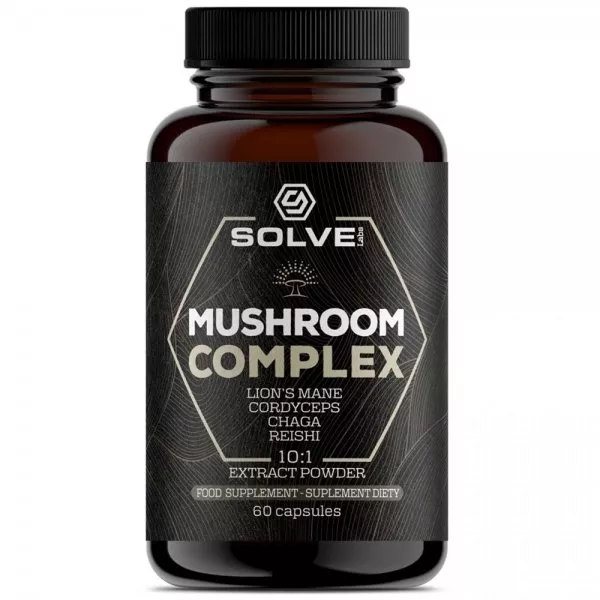 Solve Labs Mushroom Complex suplement diety 60 kapsułek