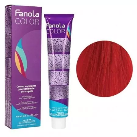 Fanola Color Cream, krem koloryzujący, red, 100ml