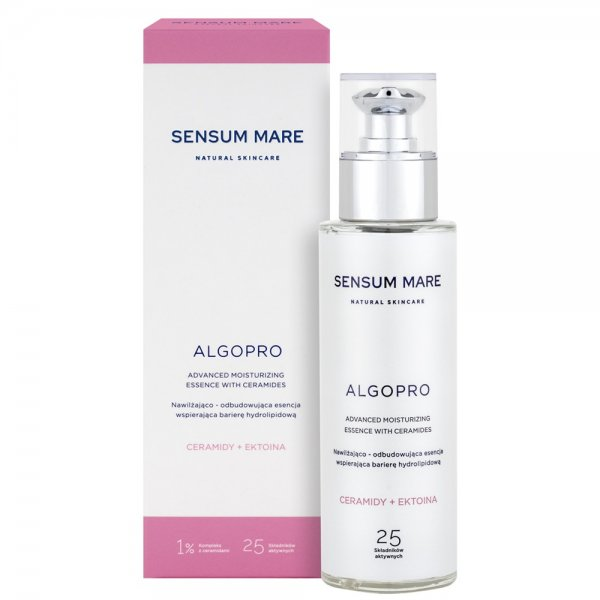 Sensum Mare Algopro nawilżająco-odbudowująca esencja wspierająca barierę hydrolipidową 100ml