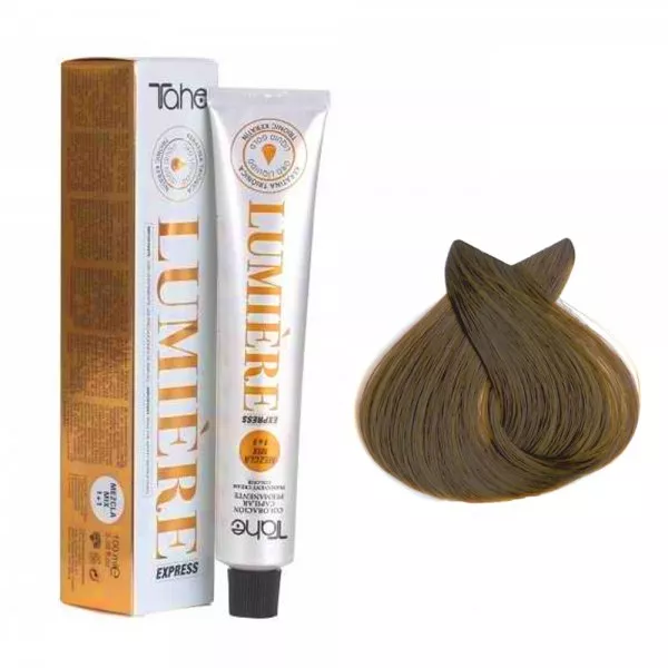 Tahe Lumiere Express 10M, expresowa farba do włosów siwych, 700.17, 100ml