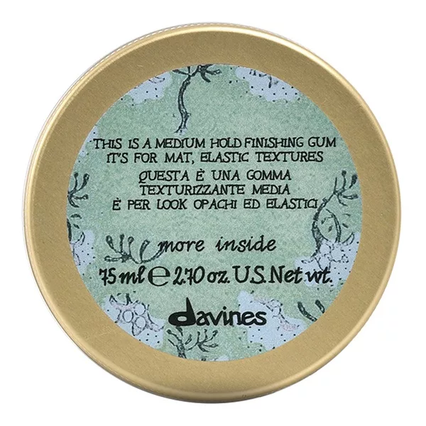Davines More Inside Medium Hold Finishing Gum średnio utrwalająca guma matująca do włosów 75ml