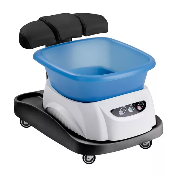 Brodzik Azzurro z masażerem i wózkiem czarnym - dostępny w 48h