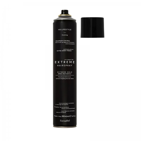 Farmavita HD Life Style Extreme Hairspray, lakier do włosów, ekstremalnie mocny, 500ml