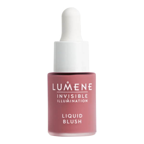 Lumene Invisible Illumination, róż z serum do twarzy, Arctic Rose, 15ml