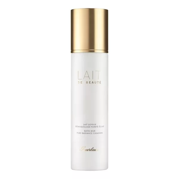 Guerlain Lait De Beaute Satin Milk Pure Radiance Cleanser mleczko do demakijażu oczu i twarzy 200ml