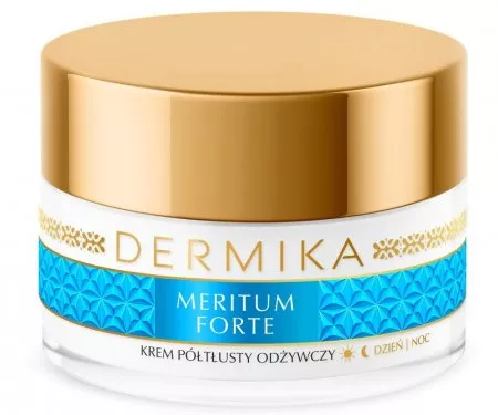 Dermika Meritum Forte, krem półtłusty odżywczy na dzień i na noc, 50ml