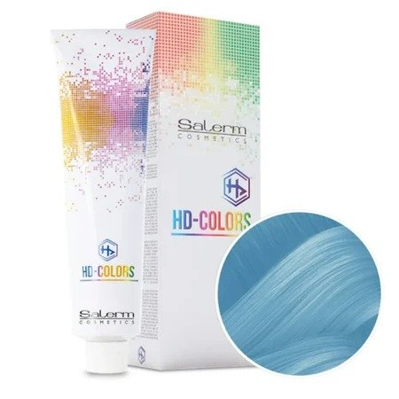 Salerm HD COLORS, farba do włosów półtrwała bez amoniaku, mystic blue, 150ml