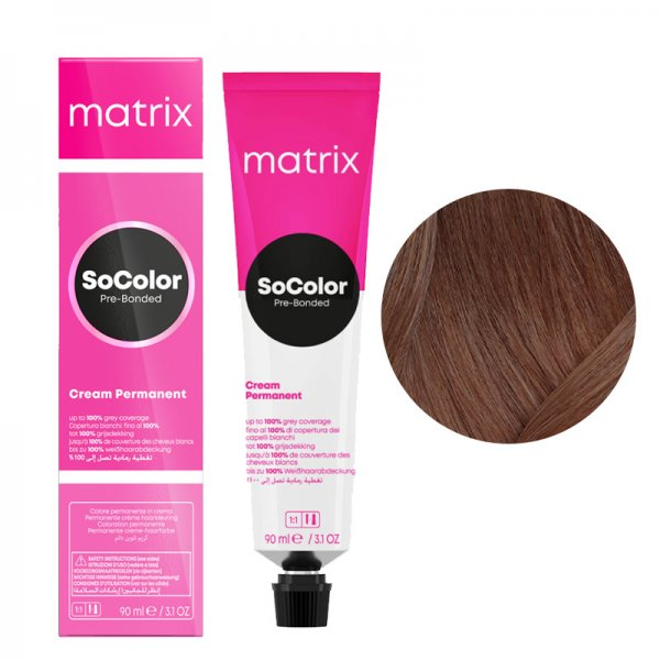 Matrix SoColor, farba do włosów z technologią Pre-Bonded, 6MM, 90ml