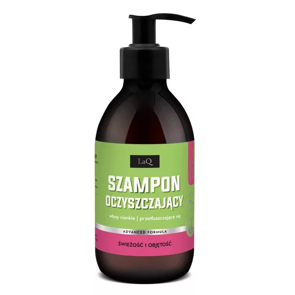 LaQ Kiwi i Winogrona, szampon oczyszczający, 300ml
