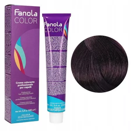 Fanola Color Cream, krem koloryzujący, 5.22, 100ml