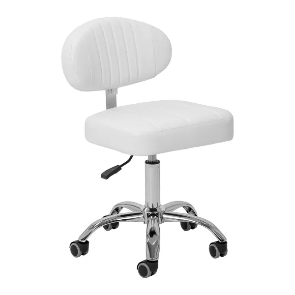 Taboret kosmetyczny Giovanni Y08 biały