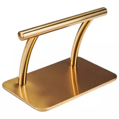 Podnóżek fryzjerski Ayala Mio, złoty