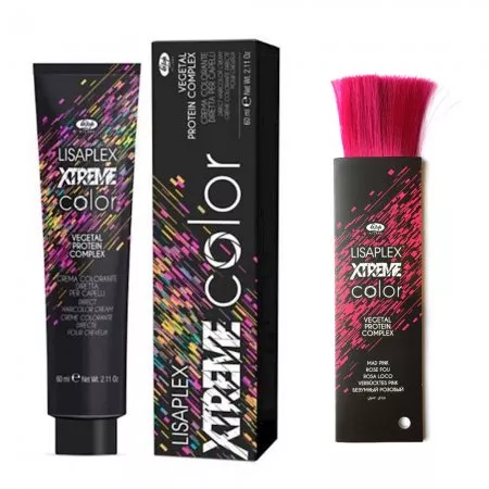 Lisap Xtreme Color, farba do koloryzacji bezpośredniej, Mad Pink, 60ml