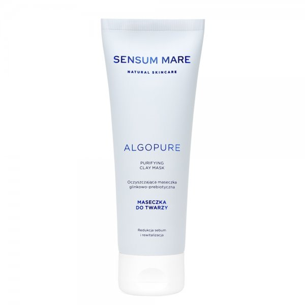 Sensum Mare Algopure oczyszczająca maseczka glinkowo-prebiotyczna do twarzy 70ml
