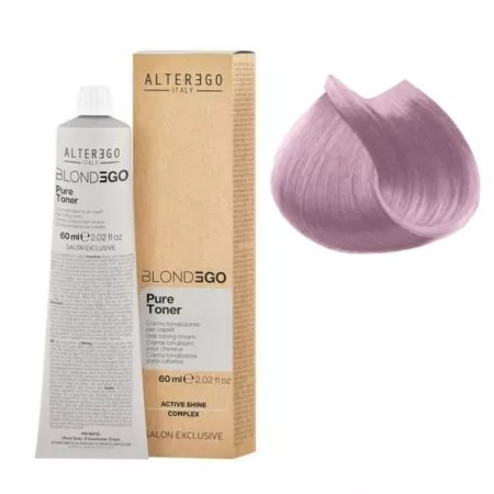 Alter Ego Blondego Pure Toner, toner do włosów Dusty Pink, 60ml