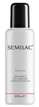 Semilac Remover, zmywacz lakieru hybrydowego, 125ml
