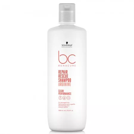 Schwarzkopf BC Repair Rescue, micelarny szampon regenerujący, 1000ml