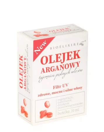 Bioelixire Argan Oil, serum z olejkiem arganowym, filtr UV, 20ml