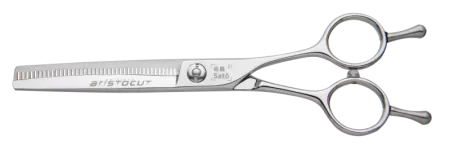 Aristocut SATO, degażówki fryzjerskie, 6.0", 40T offset, stal nierdzewna