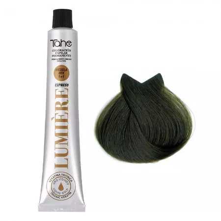 Tahe Lumiere Express, farba do włosów z keratyną i olejkiem arganowym, koloryzacja trwała, 5.33, 100ml