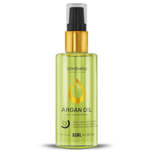 Borabella Argan Oil, olejek do włosów o działaniu okluzyjnym, 60ml