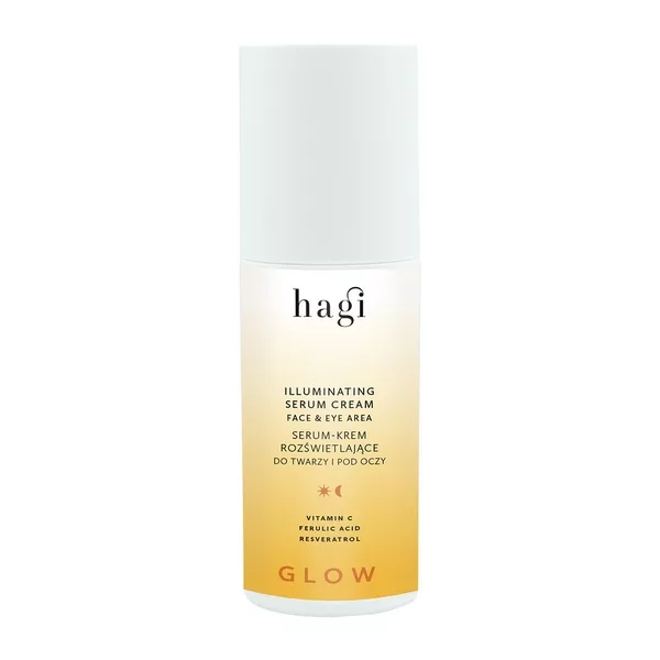 Hagi Glow serum-krem rozświetlające do twarzy i pod oczy 30ml