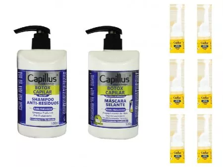 Capillus Botox Capilar, zestaw do zabiegu odmładzania włosów - botoks